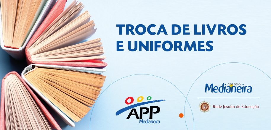 Troca de livros e uniformes