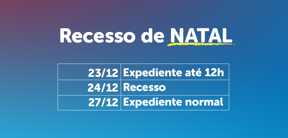 RECESSO DE NATAL