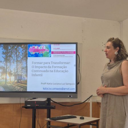 Participação Internacional: Educadora do Medianeira marca presença em congresso e seminário em Portugal