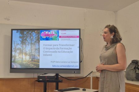 Participação Internacional: Educadora do Medianeira marca presença em congresso e seminário em Portugal