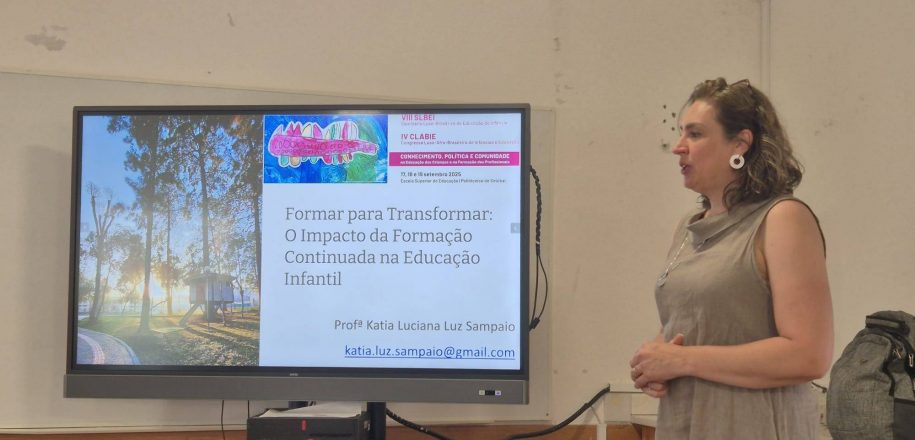 Participação Internacional: Educadora do Medianeira marca presença em congresso e seminário em Portugal