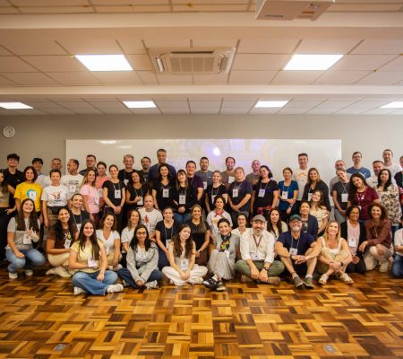 Retiro de pais e acolhida às novas famílias